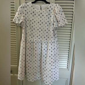 LOFT Short White Dress